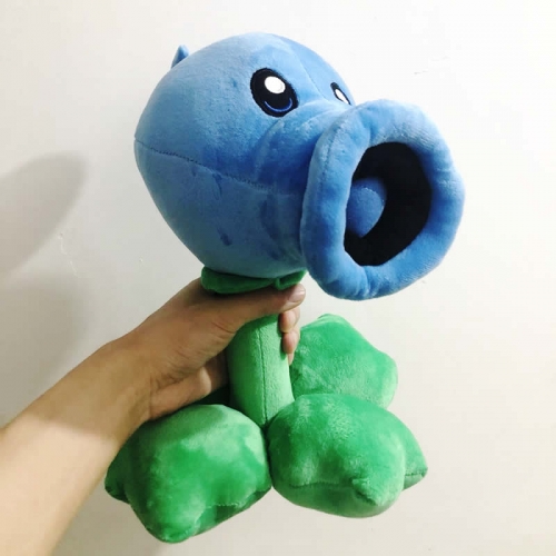 Plants vs Zombies Frozen Peashooter Plush Toy Big Size 30CM/12Inches