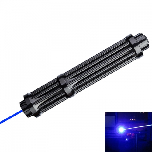 Ultra Power Gatlin 450NM Blue Laser Pointer Powful Light with Starry Caps 017 Plus