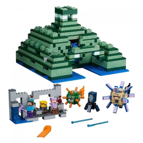 MineCraft The Ocean Monument Building Blocks Mini Figure Toys 1151Pcs Set 81081