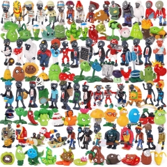 Plants Vs Zombies PVC Action Figures Collectable Model Toys For Kids Gift 1.5-3Inches Tall