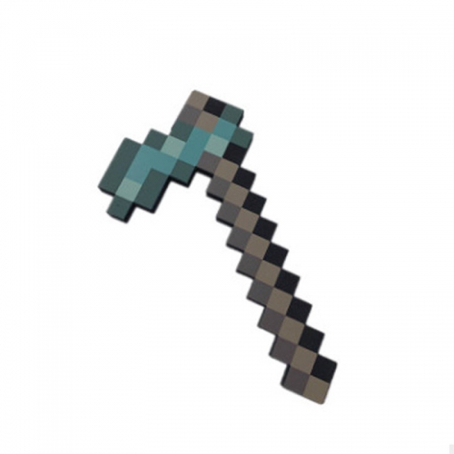 Minecraft Foam Figure Toy Diamond Sickle 42CM/16.5Inch