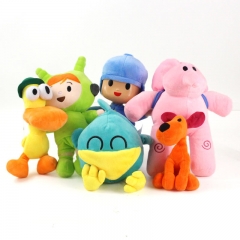 Pocoyo Plush Toys Stuffed Dolls Pocoyo Elly Pato Loula Sleepy Bird Figures Toys