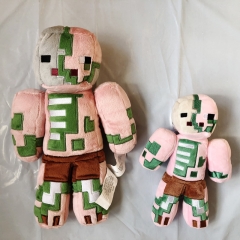 Minecraft Pigman Zombie Plush Toys Stuffed Dolls 23cm/9inch