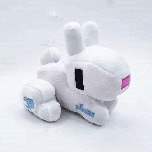 My World White Rabbit Plush Toy Stuffed Animal 16cm/6.3Inch