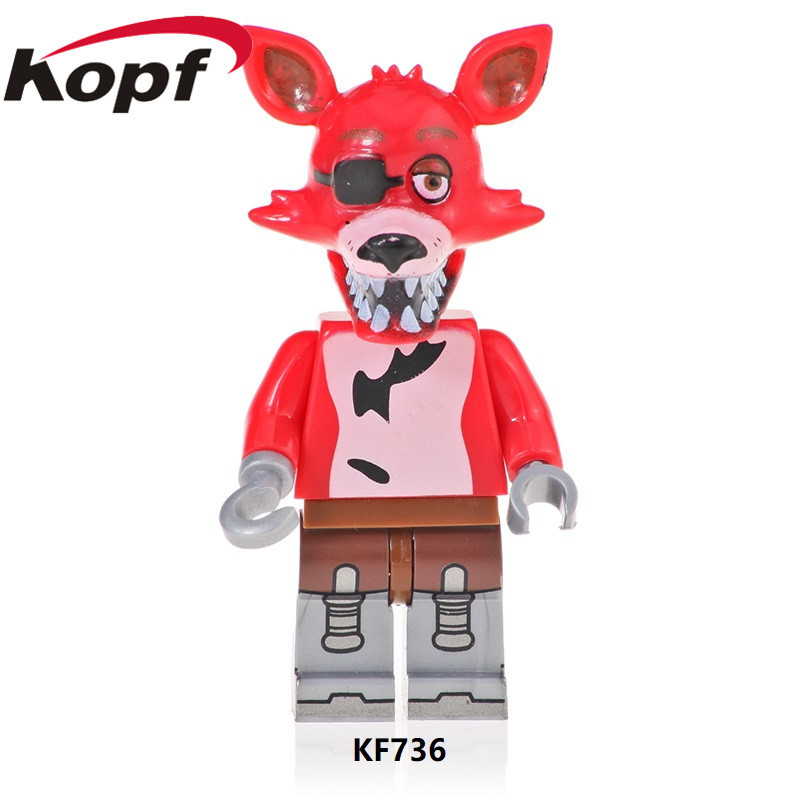 8Pcs Set Five Nights At Freddy's Lego Compatible Block Mini Figure Toys ...