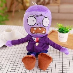 Plants VS Zombies Big Size Purple Zombie Plush Toy Stuffed Doll 50cm/20Inch