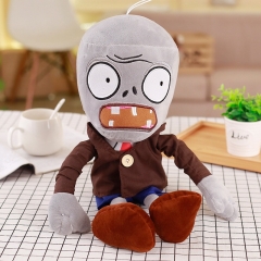 Plants VS Zombies Big Size Grey Zombie Plush Toy Stuffed Doll 50cm/20Inch