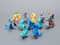 12Pcs Set Rio 2 Blu Jewel Nico Action Figures PVC Toys 3-5cm/1.2-2.0inch Tall