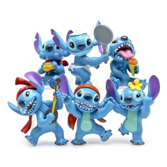 Figurine Stitch Disney Tradition Couché 9 cm - Plushtoy à La Colle-sur-Loup