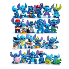 Lilo & Stitch Action Figures Kits Mini PVC Toys 5-6.5cm/2-2.6Inch Tall