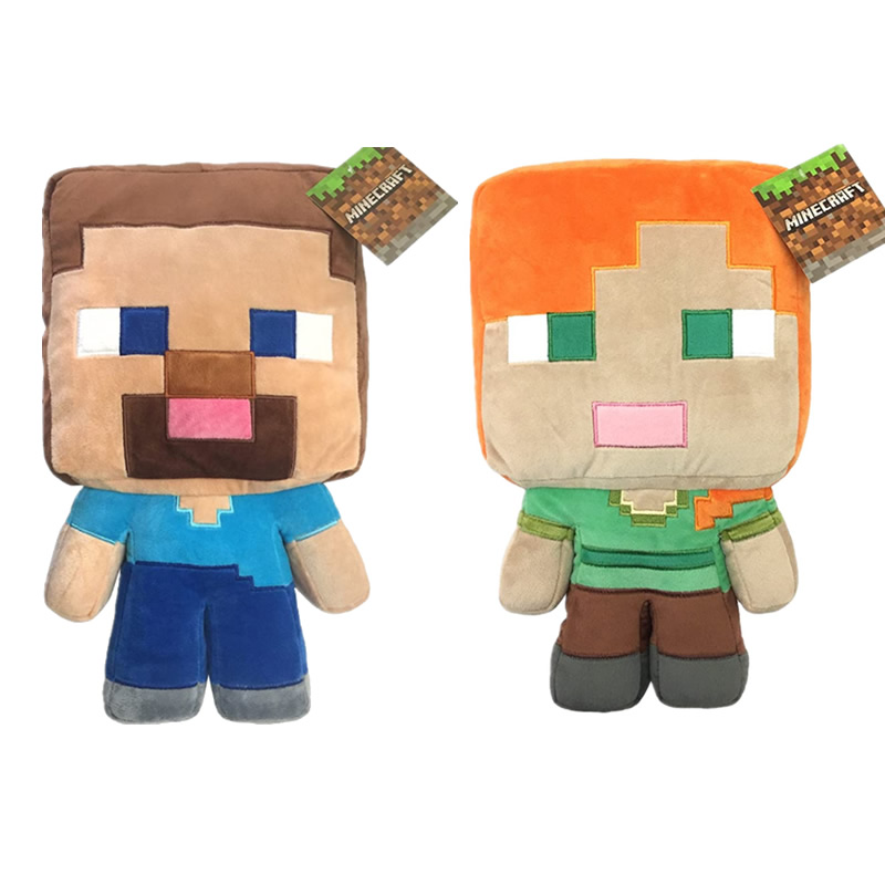 minecraft alex plush toy