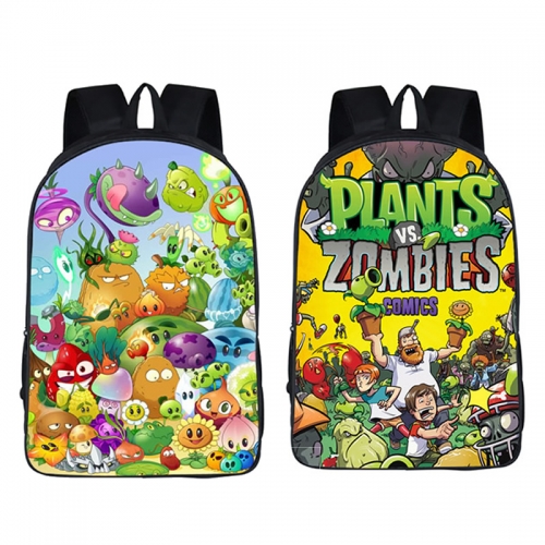 Plants VS Zombies Children Bag Backpack Shoulder Schoolbag