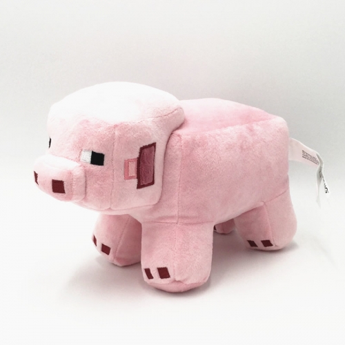 Minecraft Pig Plush Toy Stuffed Animal 28cm/11Inch Large Size