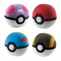 Pokémon Pokemon Pokeball Poké Ball Plush Toys Premier Master Repeat Ultra Great Ball Stuffed Dolls 12cm/5Inch