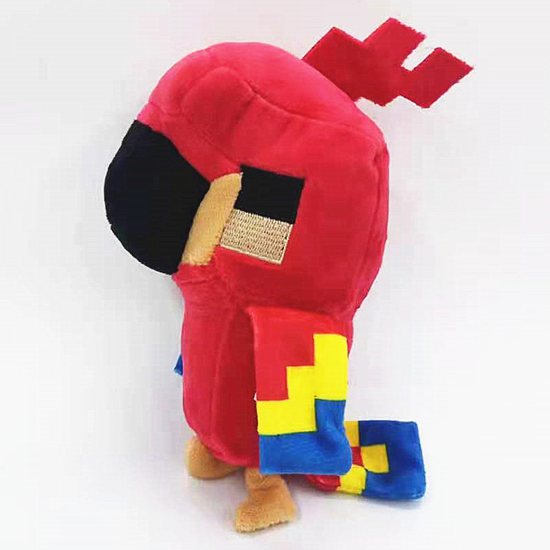 Minecraft Parrot Plush Toys Stuffed Animals 18cm 7inch