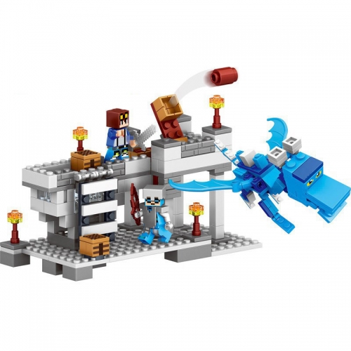 MineCraft Compatible Building Block Toys Frozen Dragon 272Pcs 33026