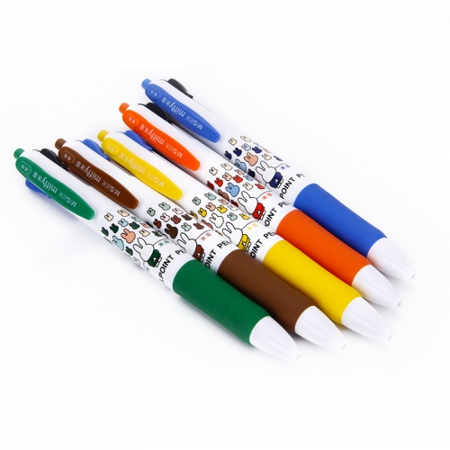 M&G 4-Color Retractable Ballpoint Pens 0.5mm MF1006