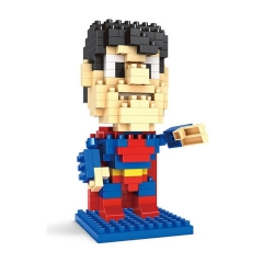 Super Hero Superman Diamond Mini Building Blocks DIY Block Toys 200Pcs Set