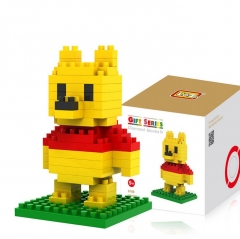 LOZ Winnie the Pooh Diamond Mini Building Blocks DIY Block Toys 60Pcs Set
