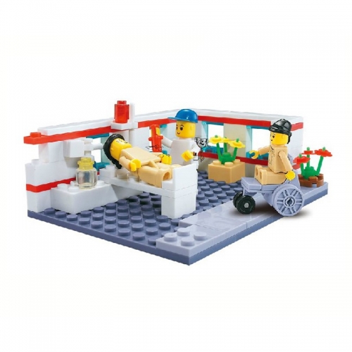 WANGE Hospital Series Compatible Building Blocks Mini Figure Toys 138Pcs Set 27162