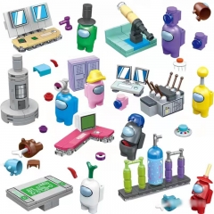 8-In-1 Among Us Lego Compatible Building Blocks Mini Figure Toys NO.2013