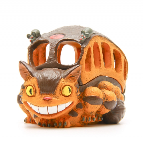 Totoro Bus Cat Action Figure Display Mini Toy Resin Artware 3.5Inch