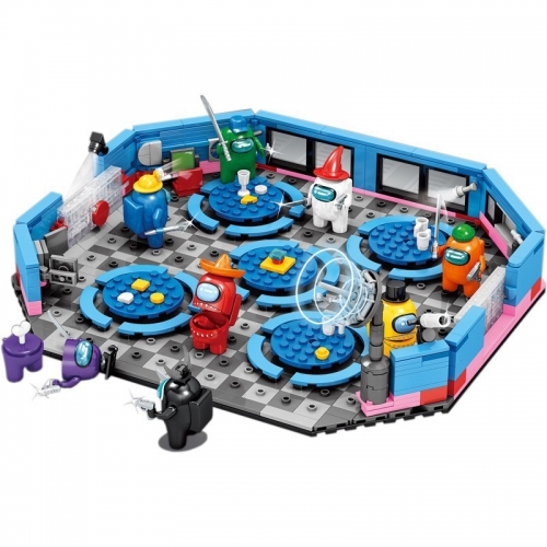 Among Us The Space Cafeteria Lego Compatible Building Blocks Mini Figure Toys 863Pcs Set DLP4503