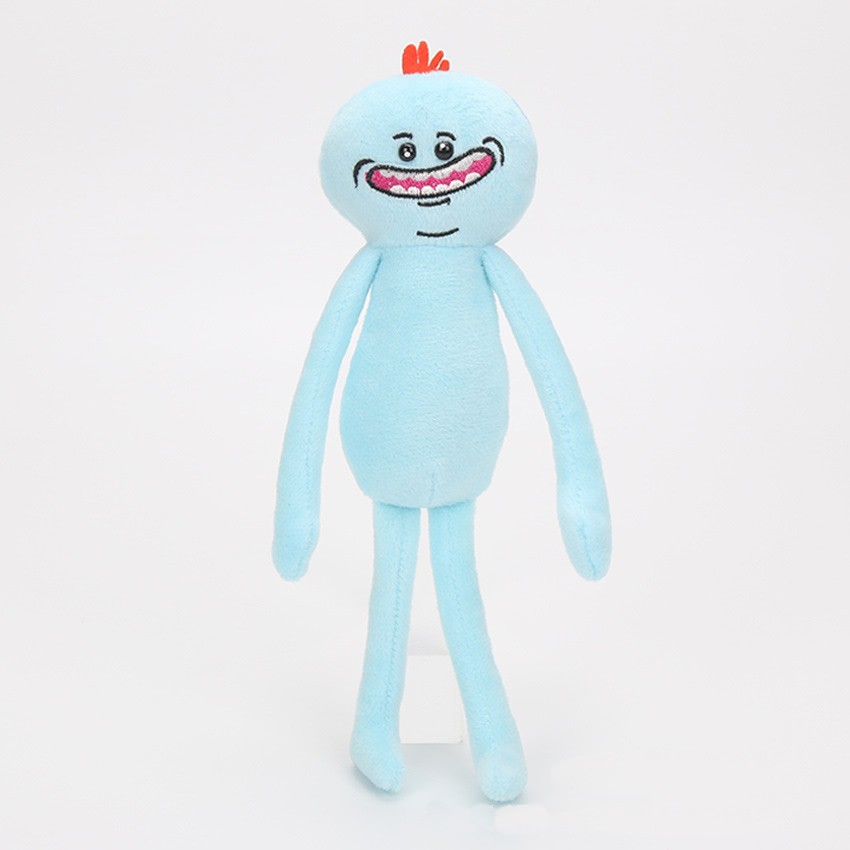 Rick and Morty Mr. Meeseeks Plush Toys Stuffed Dolls 24-30CM/9.5-12Inch