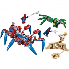 Spider-Man's Spider Crawler Building Blocks Kit Mini Figure Toys 440Pcs 11187