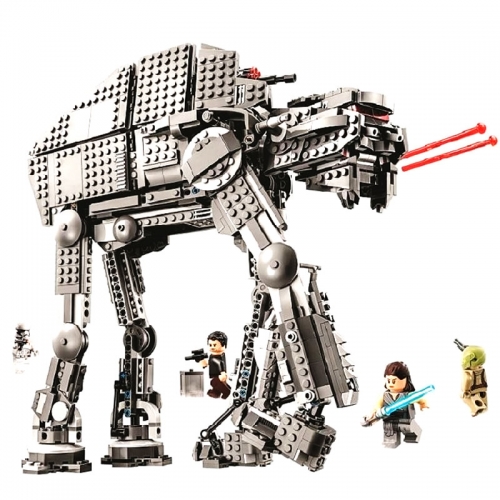 Star Wars First Order Heavy Assault Walker Building Blocks Kit Mini Figure Toys 1406Pcs 10908