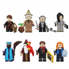 8Pcs Harry Potter Series Minifigures Building Blocks Mini Figure Toys PG8286