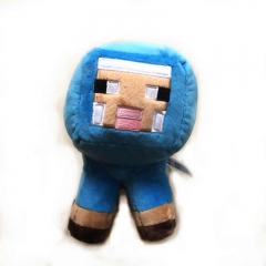 MineCraft Blue Sheep Plush Toy Stuffed Animal 16cm/6.3inch