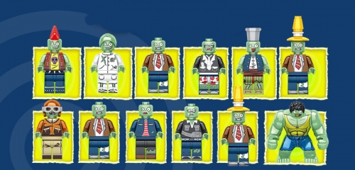 Plants Vs Zombies Battle with The Final Boss Building Kit Blocks