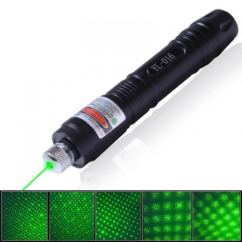 1000MW High Power 532NM Green Light Laser Pointer with Starry Cap YL-016