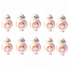 10Pcs Star Wars BB-8 Minifigures Building Blocks Mini Figures Kids Toys Set