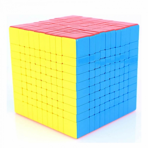 Moyu Meilong 10x10 Stickerless Magic Cube Cubic 10x10x10 Speed Cube Square Puzzle Toy