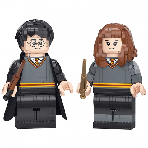 Harry Potter and Hermione Granger Building Blocks Figures DIY Model Toys 1673Pcs Set SX6057