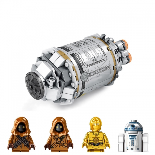 Star Wars Droid Escape Pod Building Blocks Mini Figure Toys for Kids 214Pcs K-011