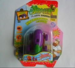 Plants VS Zombies Eggplant Chariots Figure Plastic Model Shooting Toy