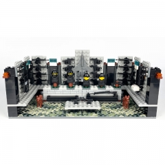 Military SWAT Armory Depot Building Blocks DIY Plastic Bricks Toys Set for Kids 1601A