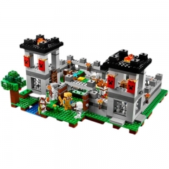 My World The Fortness Building Blocks Set Mini Figures DIY Assembly Kids Toys 990Pcs NO.10472