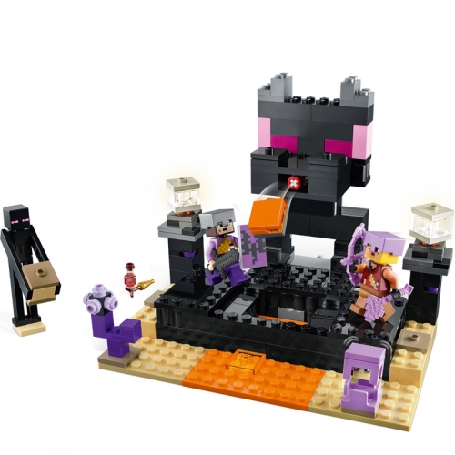 My World The End Arena Building Blocks Player-vs-Player Battle Playset Mini Figures Bricks Toys 252Pcs NO.8003