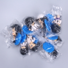 8Pcs PUBG Game Characters Mini Action Figures Cute Figurines Cake Toppers Decorations PVC Kids Toys 9cm/3.5Inch Tall