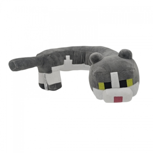 MineCraft U Shaped Cat Plush Toy Stuffed Animal 40cm/16inch