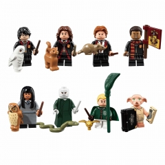 8-Pack Harry Potter Series Hermione Ron Minifigures Building Blocks Mini Figure Toys WM6040