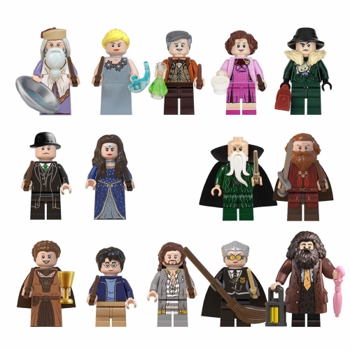 14-Pack Harry Potter Series Minifigures Building Blocks Mini Figure Toys WM6059