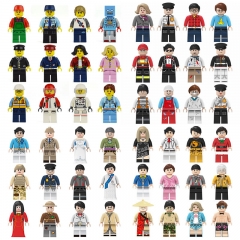 Urban Professionals Minifigures Building Blocks Mini figures Bricks Toys Set