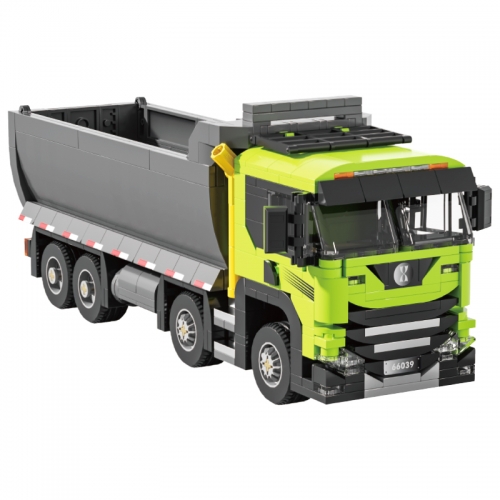 European Dump Truck Building Blocks Kit DIY Bricks Educational Toys Model Display for Kids Gift 617Pcs Set NO.66039