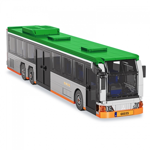 City Bus Building Blocks Kit DIY Bricks Educational Toys Model Display for Kids Gift 712Pcs Set NO.66035