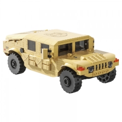 Military Vehicle H1 Model Building Blocks Kit DIY Bricks Kids Educational Toys 510Pcs Set NO.66005